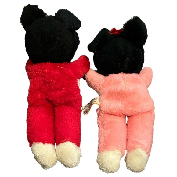 Vintage Mickey and Minnie Mouse 1970’s Plush - Picture 3 of 14